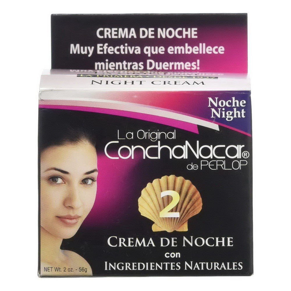 La Original Concha Nacar De Perlop 2 Night Skin Cream, 2 Oz